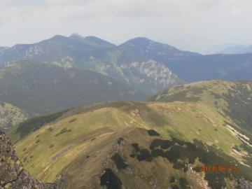Pohľad z Ďumbiera Pohľad z Ďumbiera