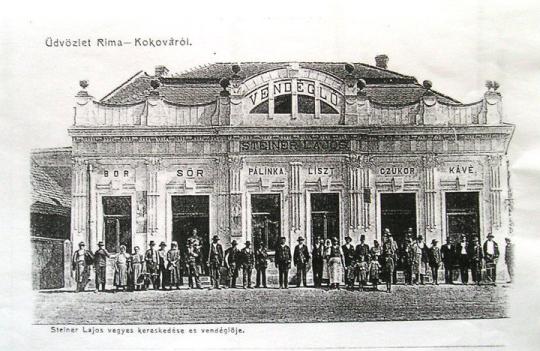 obchod Ľudovíta Steinera po roku 1906 obchod Ľudovíta Steinera po roku 1906